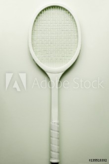 Bild på Green tennis racket